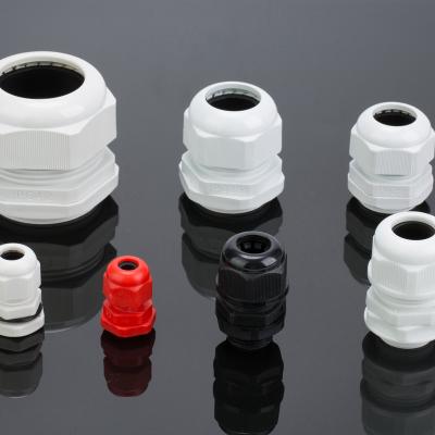 China PG Case Waterproof Wiring Accessories Customized Black Cable Glands for sale