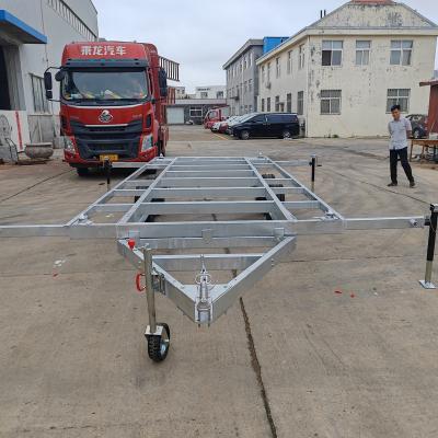 China Steel camper portable trailer mobile tiny home house on wheels  chassis  frame for sale