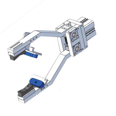 China Sheet Metal Stamping SCR Industrial Robot Machining Quick Change Adapter Robot Gripper for sale