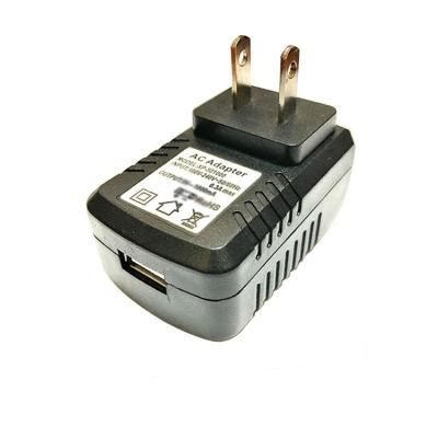 China Cell Phone Source Factory 5V1A AC USB Adapter Portable Wall Charger 5W Travel Adapter For Hair Cutter for sale