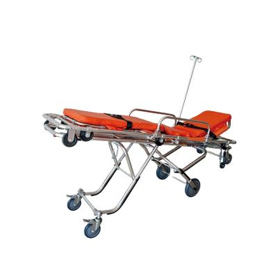 China Portable Wheel Medical Emergency Rescue Wheel Stretcher Electric Patient Transport Stretcher for sale