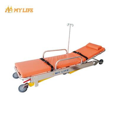 China Self Loading Emergency Rescue Ambulance Portable Rescue Rolled Hospital Medical Stretcher for sale