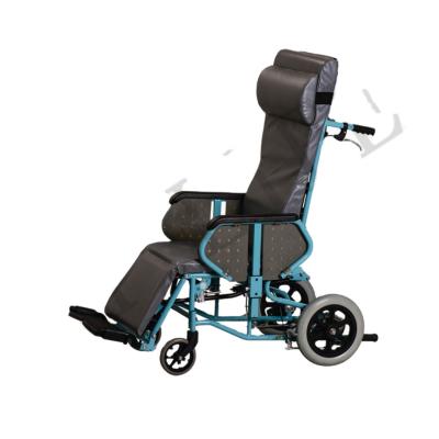 China Maunal Emergency Rescue Safety Aids Lightweight Wheelchair Aluminum Alloy Wheelchair Adults for sale