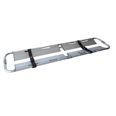 China High Quality Emergency Rescue Durable First Aid Aluminum Scoop Stretcher For Patients for sale