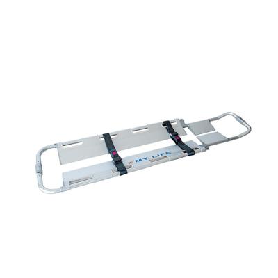 China Rescue Rescue Ambulance Stretcher Aluminum Alloy Patient Scoop Stretcher for sale