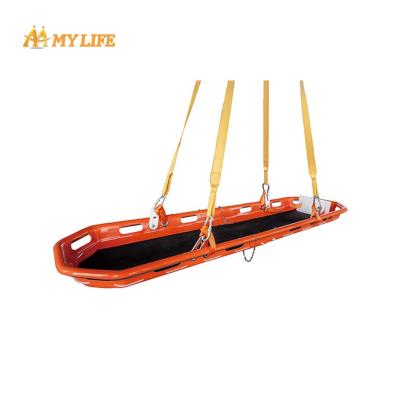 China Medical Stretcher Pe Resuce Basket Material Medical Goods Using Marine Rescue Basket Stretcher Strap For First Aid for sale