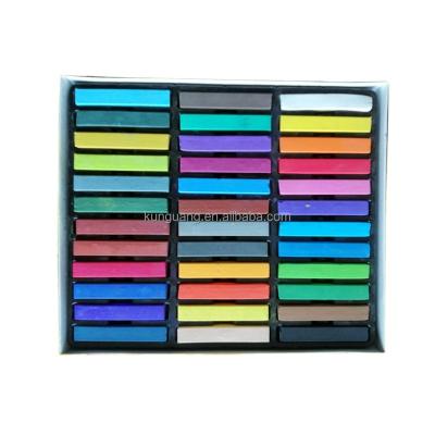 China Top Selling 36 Washable Color Set and Dye Softly Mark Chalk Pastel for Drawing for sale