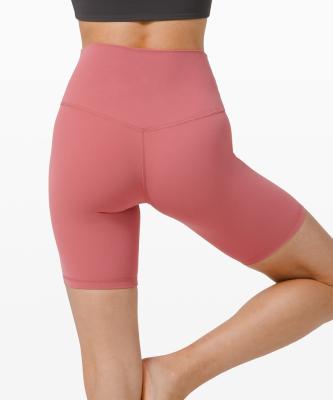 China 2021 Lady Bum Shorts Woman Elastic Soft Unitard Classic Seamless Elastic Breathable Yoga Motorcycle Motorcycle Soft High Shorts for sale