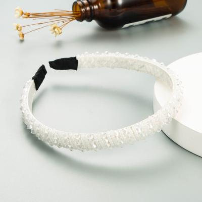 China 2021 New Fashion Crystal Women's Handmade Headband 0001 for sale