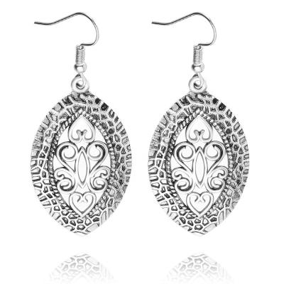 China BOHEMIA Vintage Bohemian European, American and Indian Carved Women's Jewelry Earrings for sale