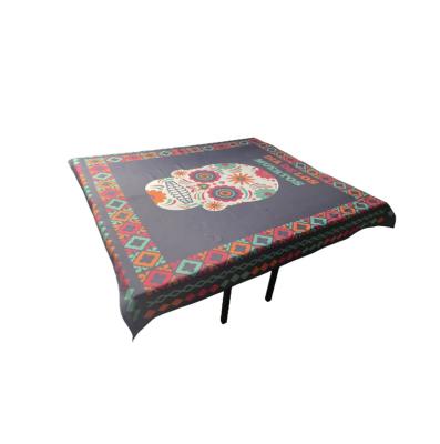 China Colorful Bestselling Customization table desk rectangular tablecloth tea table cloth vintage tablecloth black tablecloth for sale