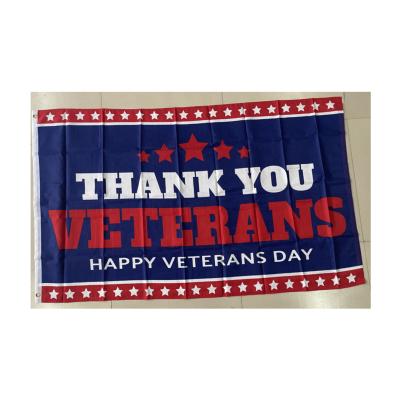 China Healthcare Institutes Bestselling Flag Veterans Day Flag pride products banners beach flags with double sides printing 3x5ft for sale