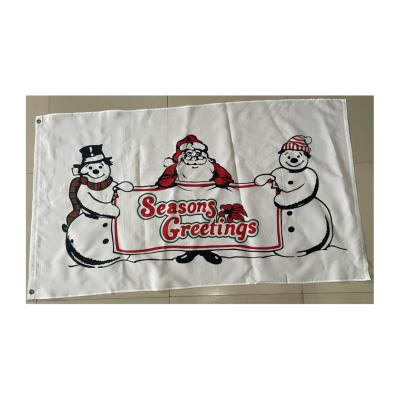 China Healthcare Institutes BestsellingSanta Claus Snowman nhl business advertising teardrop flag beach magyarorszag for sale