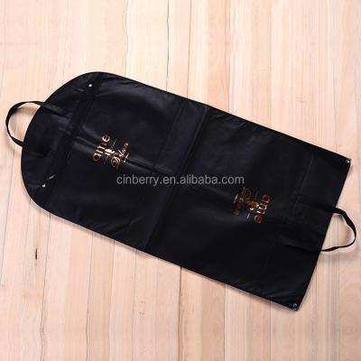 China Eco-friendly fashionable customized non-woven garment bag, dress cover, suit cover for sale