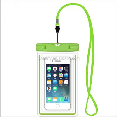 China Eco - Friendly Outdoor Floating Waterproof Cell Phone Bag for sale