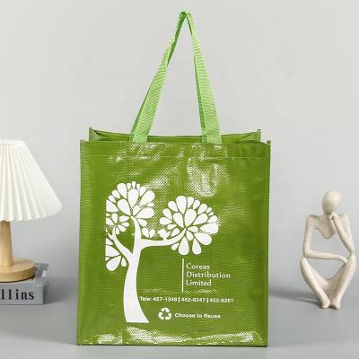 China Custom Logo Fabric Non Woven Shopping Bag Portable Reusable Eco Friendly Wholesale Non - Woven Shopping Bags Bags for sale