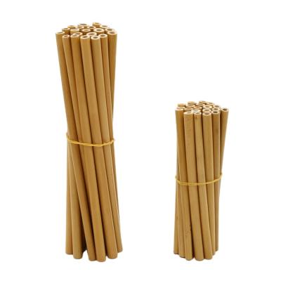 China Glass Bottle Viable Straws Eco Friendly Biodegradable Bamboo Drinking Straw for sale