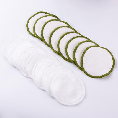 China Make Up / Face Cleansing Reusable Makeup Remover Pads Organic Bamboo Cotton Zero Waste Make Up Pads for sale