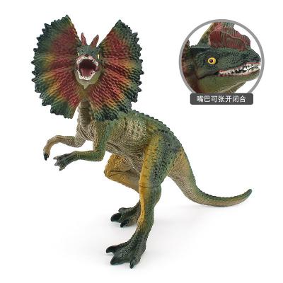 China Educatieve dinosaurusfiguur met groene Dilophosaurus Te koop