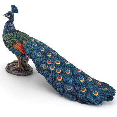 China Animales de la vida silvestre Modelo Pavo Modelo Colección de juguetes Fiesta Favoritos Juguetes Para Niños Niñas Niños en venta