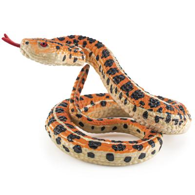 China Animales de la vida silvestre Modelo Serpiente de cascabel Modelo Colección de juguetes Fiesta Favoritos Juguetes para niños Niñas Niños en venta