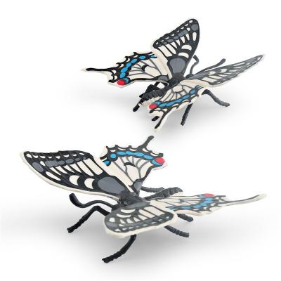 China Figuras de insectos Modelo de juguete Figurinas de mariposa Favores para fiestas Suministros Toppers de pastel Decoración juego de juguetes en venta