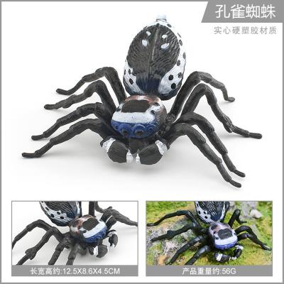 China Insectenfiguren Model Speelgoed Pauw Spinnenfiguurtjes Feestelijkheden Voorzieningen Taarttoppers Decoratie Set Speelgoed Te koop