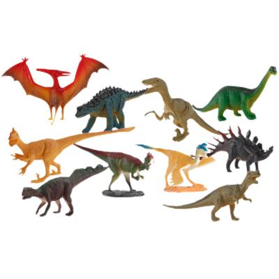 China Dinosaur Model Playsets 10 PCS Mini Dinosaur Figure Toys For Boys Girls Kids for sale