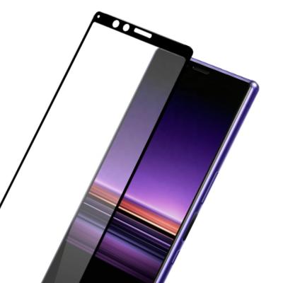 China Anti-shatter For Sony Xperia 10/xperia 1 Pro OEM Japan Asahi Factory XZ3 Protective Film 9H Clear Tempered Glass Screen Glass Protector for sale