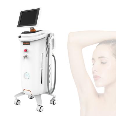 China EOS Hair Removal Ice Laser Hair Removal Machine 808nm 755nm 1064nm Diode Laser Depilation Equipment Suitable For All Hair And Skin Types for sale