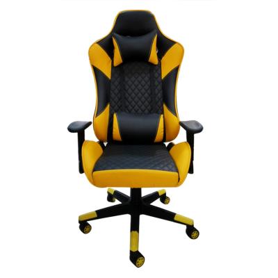 China (Size) OEM adjustable plastic leather gaming chair sillas racing chair in low price for sale