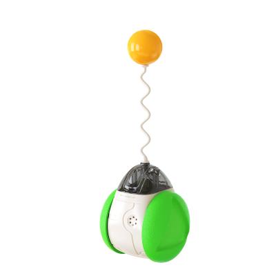 China Pingshun Cat Use Stored Interactive Exercising Cats Sport Multifunctional No Electricity Pet Toy Noise Vehicle Cat Balancing Toy for sale