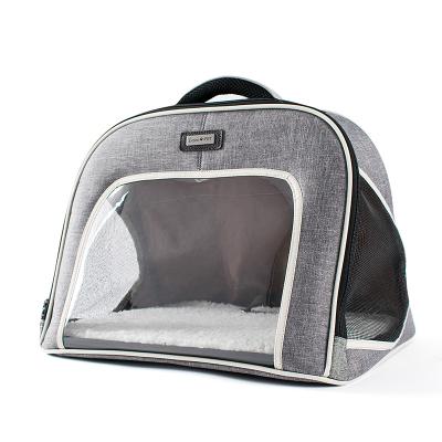 China Stocked PU Triangle Handbag For Pet for sale