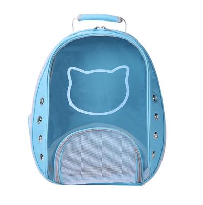 China Fashion Portable Bag Expandable Backpack Bags Travel-Friendly and Obvious Travel Capsule Pet Carrier Cage for sale