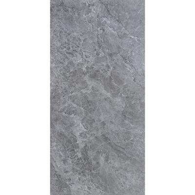 China Gray Large Big Floor Tile 750x1500 Modern Porcelain Ceramic Slab Flooring for sale