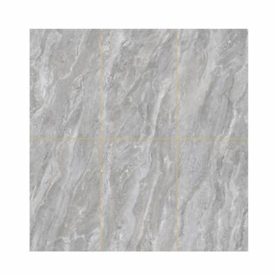 China Hot Sale Modern Simple Design Acid Resistant Gray Marble Glazed Tile Used In Villa for sale