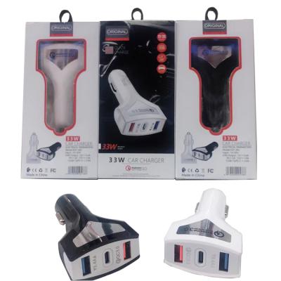 China 2021 Product 2021 High Speed ​​Car Charger +PD Dual Port Charger Top Trending Adapter for sale