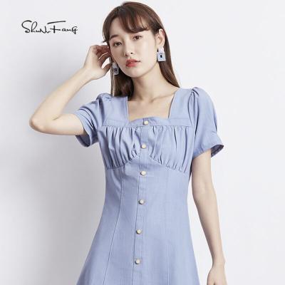 China Factory wholesale low price anti-static dress hot sale women's elegant simple summer dresses for sale