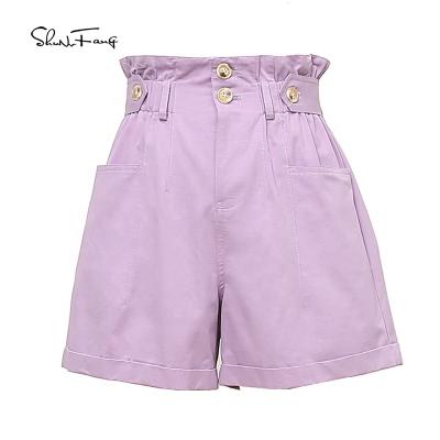 China New Summer Jogging Shorts Womens Breathable Zipper Button Shorts 2021 for sale