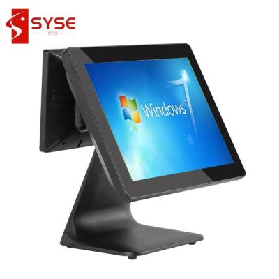 China Hotel/restaurant/supermarket/retail store 15 inch cash register retail store touch screen pos payment restaurant terminal machine all in one pos system for sale