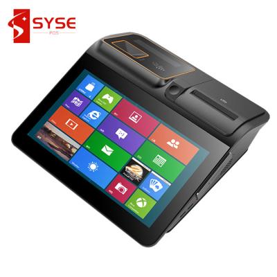 China 11.6 Inch All In One Mobile Retail Terminal Touch Screen Register POS System Restaurant With Printer Android POS System 11.6 Inch LED Display for sale