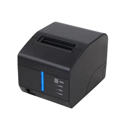 China Black And White POS 80mm Thermal Receipt Printer With Sound And Light Reminder for sale