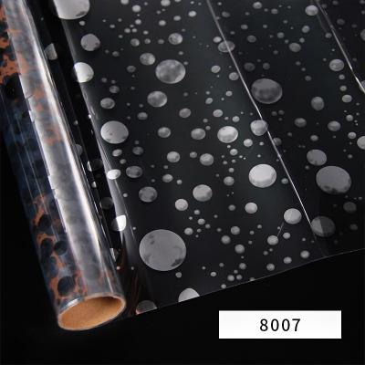 China Self Adhesive Decorative Window Film Pattern Glass Film PET Frosted Static Replacement Cling Window Film for sale