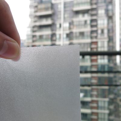 China Self Adhesive Frosted Adhesive Screen Protector PVC Film Security Film for sale