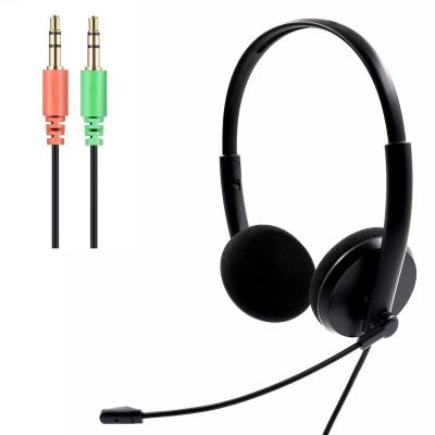 China Neckband Opptel OEM Accepted Call Center USB / 3.5 Gaming Headset With Rotate MIC For PC for sale