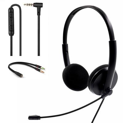 China Neckband Opptel Call Center 3.5 Microphone Earpiece for sale