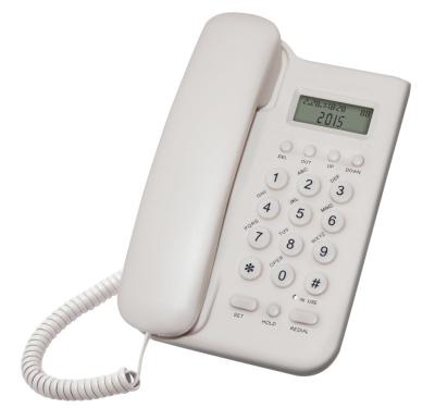 China Office hotel solution phone call id free landline hotel guest room home office battery phone guest room phone for sale