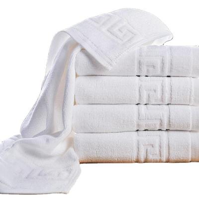 China Sustainable Hotel Towel 70*140 High Quality 100% Cotton Custom Logo Hotel Bath Towel for sale