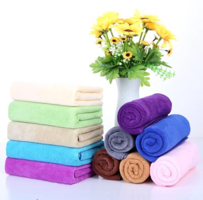 China Sustainable Fast Drying Super Fiber Towel Salon Beauty Towel Custom Logo for sale