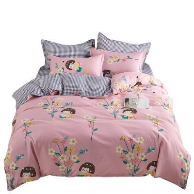 China Nondisposable Manufacturers Wholesale 100% Sheets, Comforter Covers, Pillowcases Custom Logo Bedding Cotton Bedding Set for sale